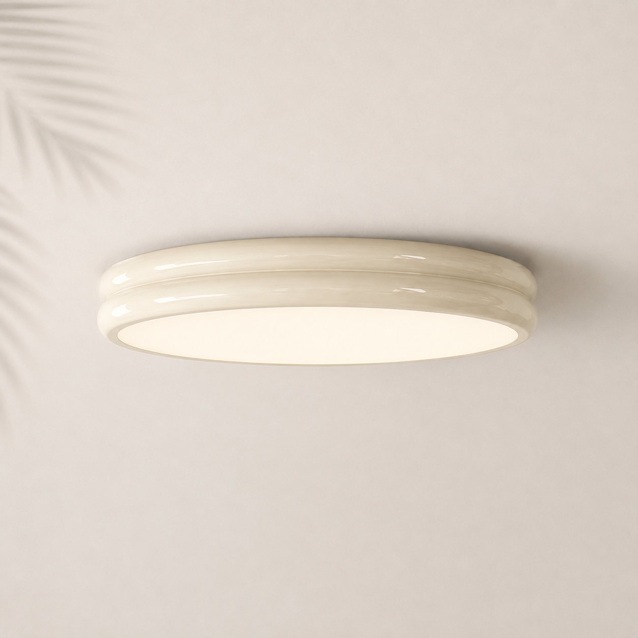 Plafonnier rond LED à intensité réglable, 4 teintes — Navula
