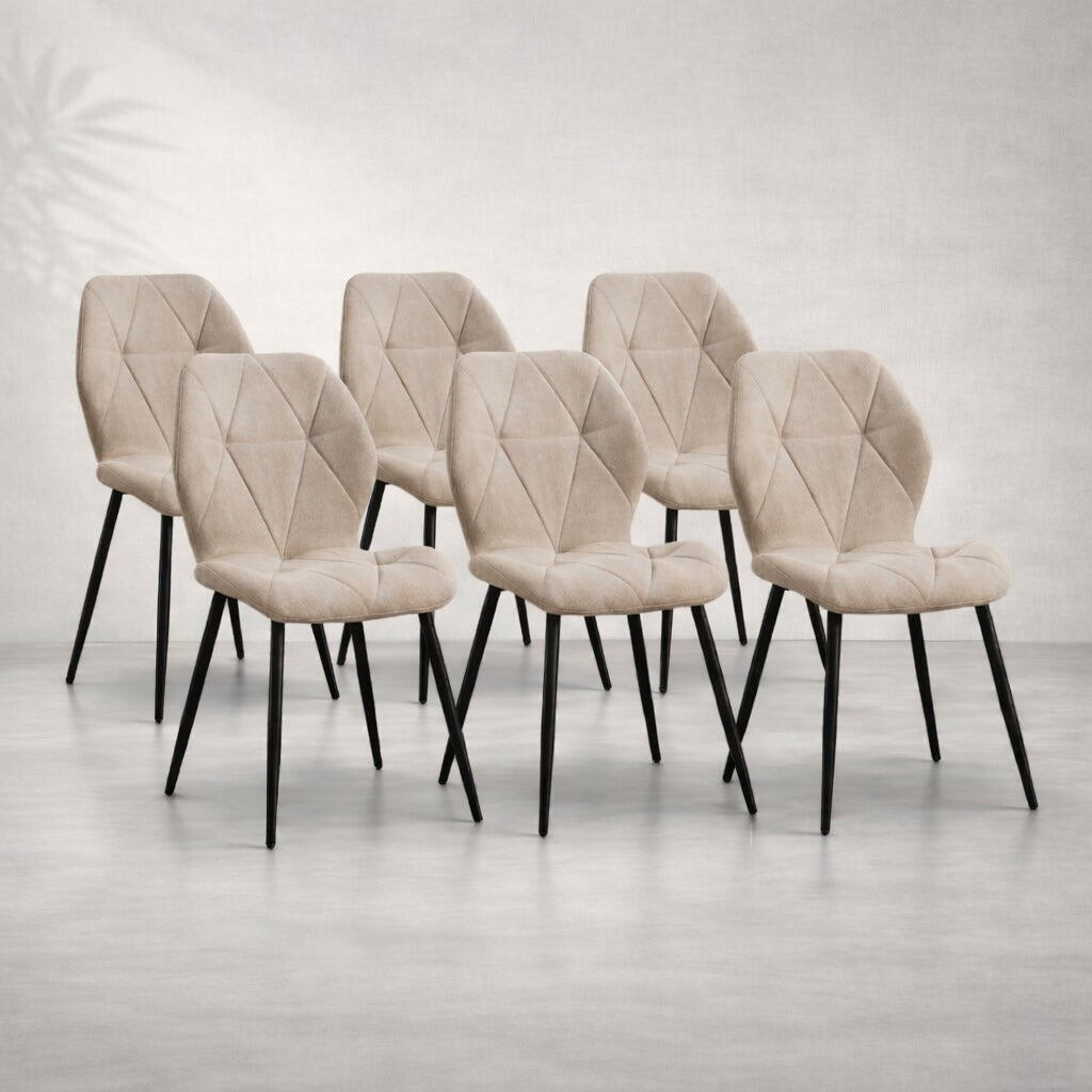 Chaise Scandinave Lykke – Lot de 2, 4 ou 6