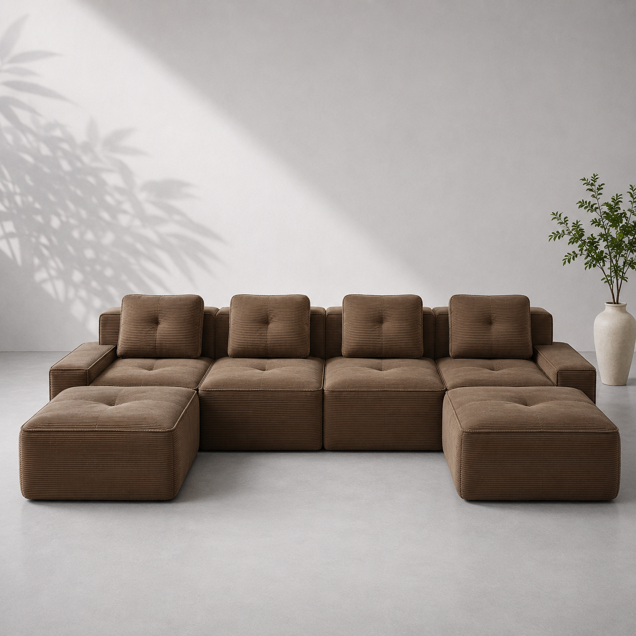 Canapé Modulaire Céleste 4 Places