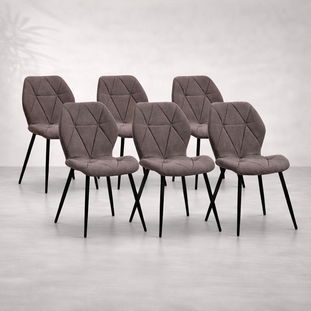 Chaise Scandinave Lykke – Lot de 2, 4 ou 6