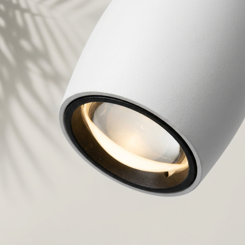 Zoom sur la tête diffusante de la Suspension Goutte — Navula