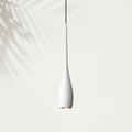 Suspension Goutte blanche, luminaire design minimaliste — Navula