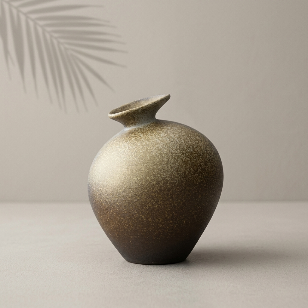 Vase terracotta forme O