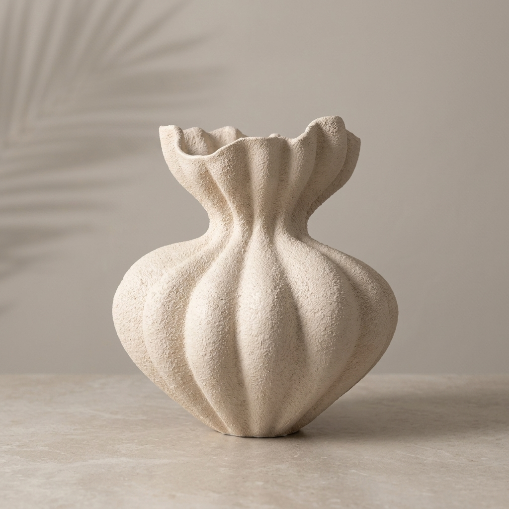 Vase céramique français - vue produit fond Navula