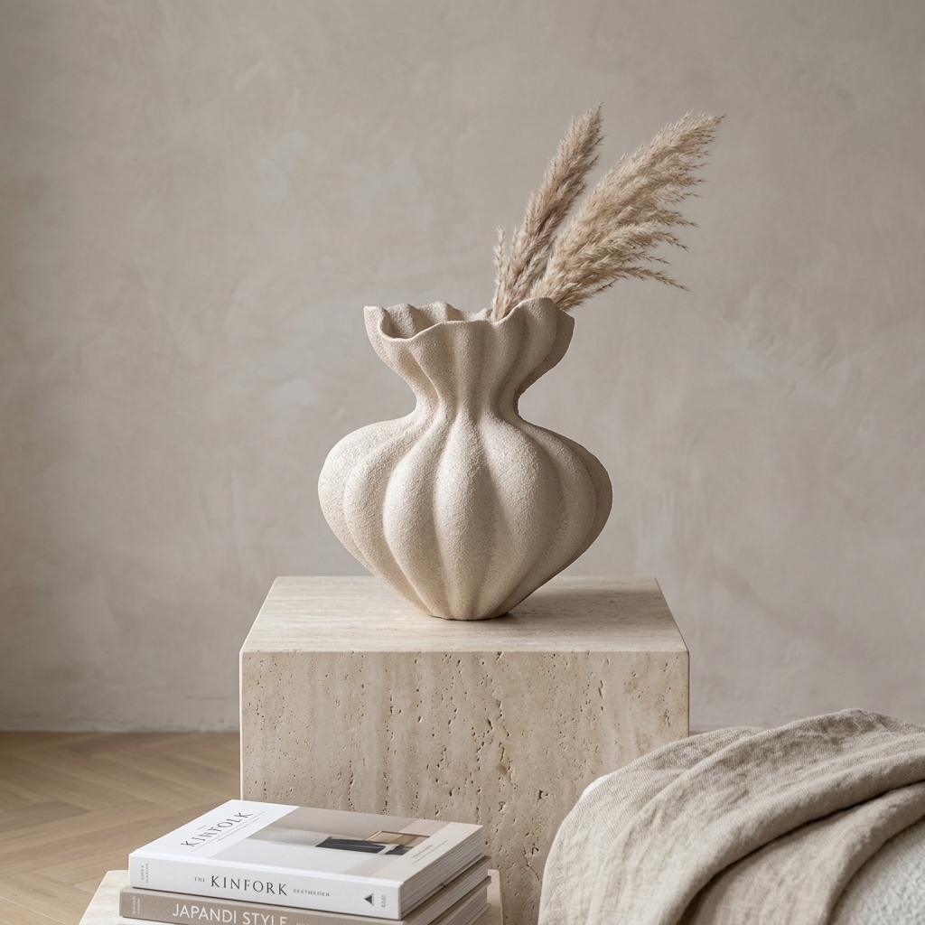 Vase céramique français - mise en situation
