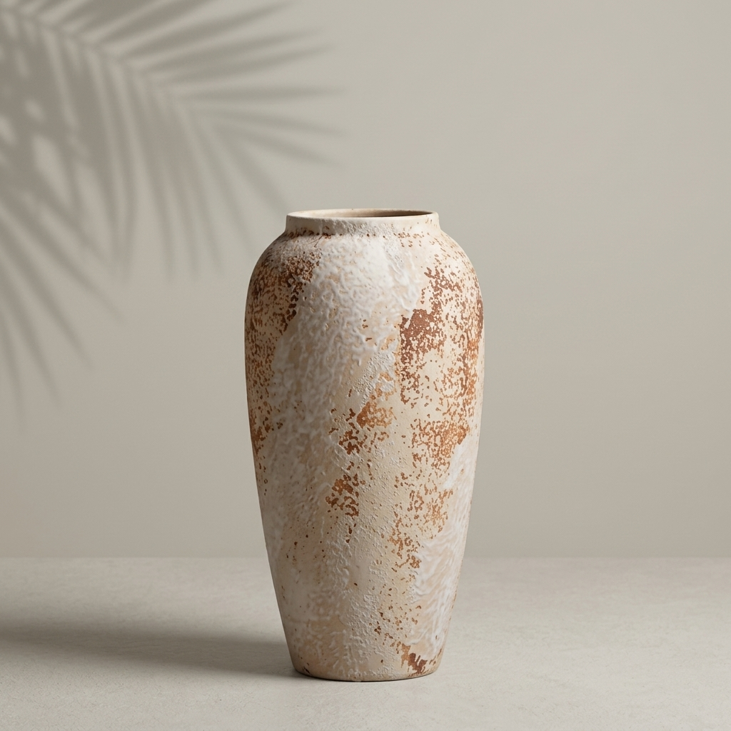 Cache-pot moucheté - taille Grand