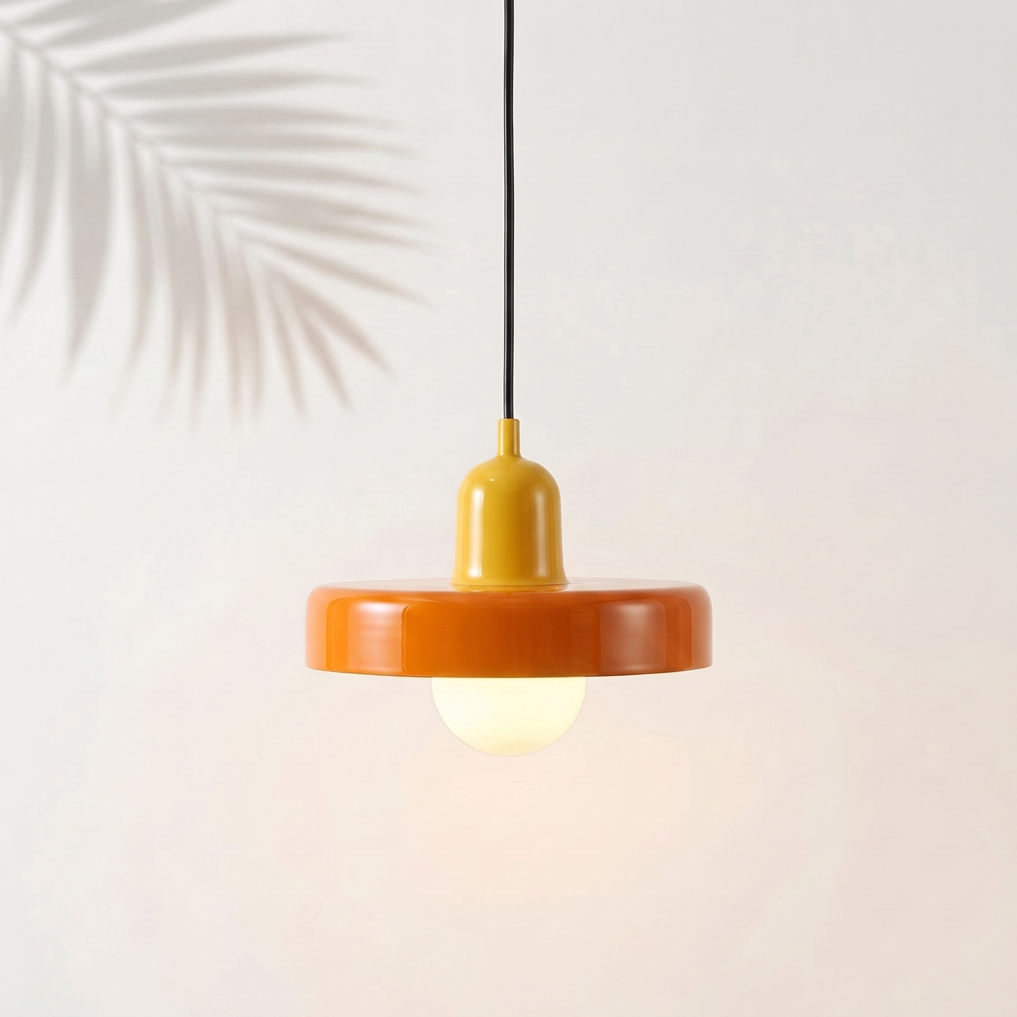 Suspension Bauhaus Jaune & Orange — Navula