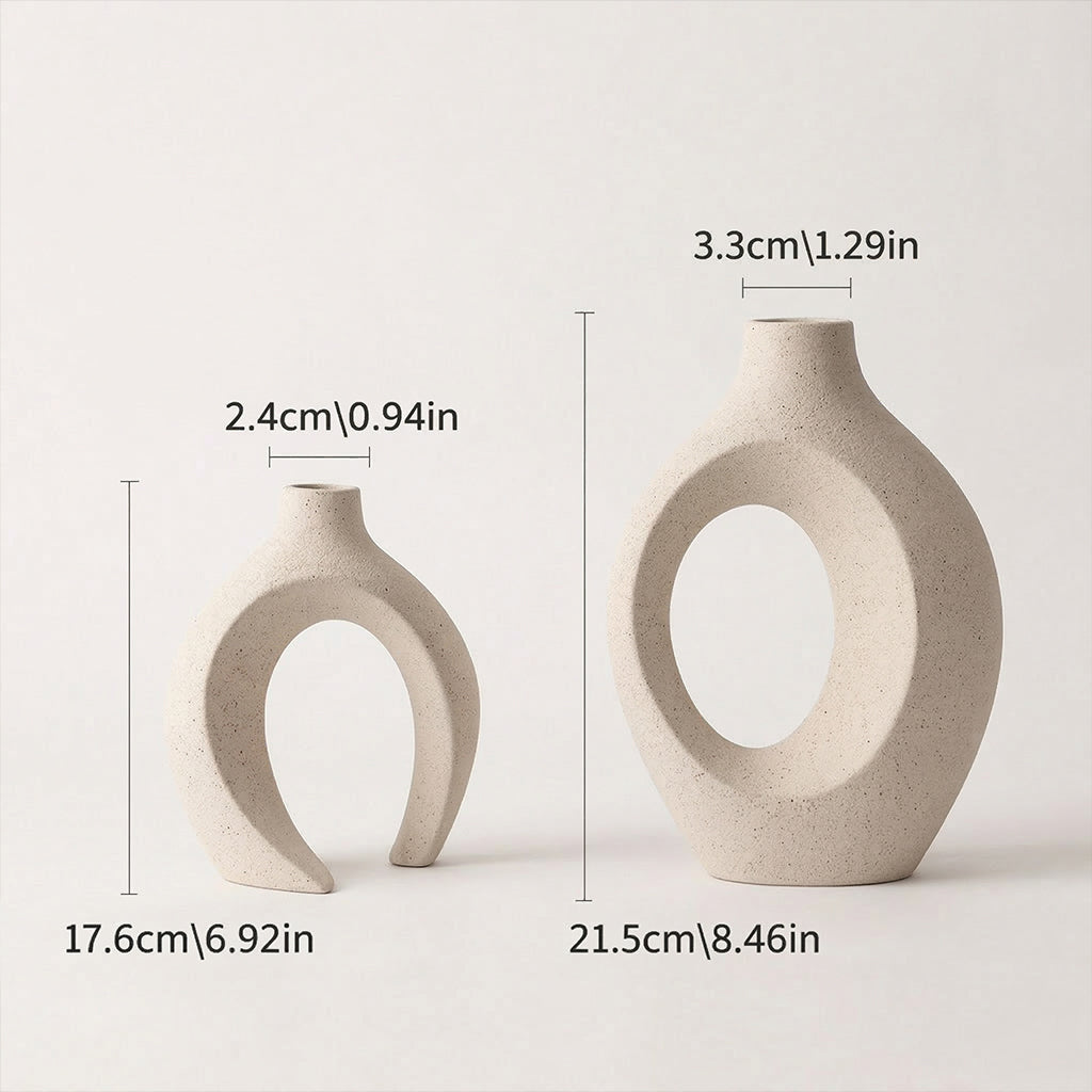 Vase Organique Duo Navula